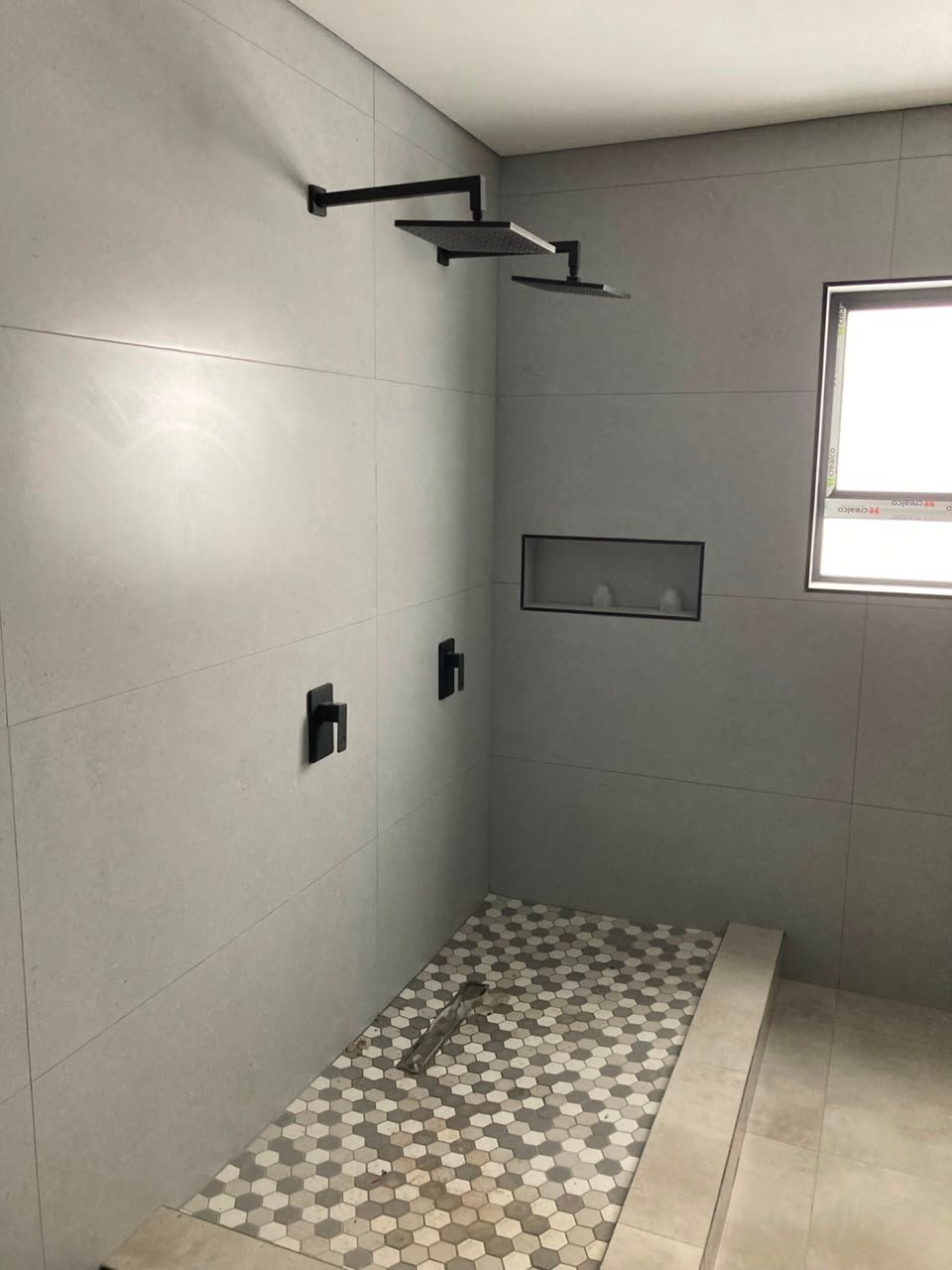 New bathroom fittings installed