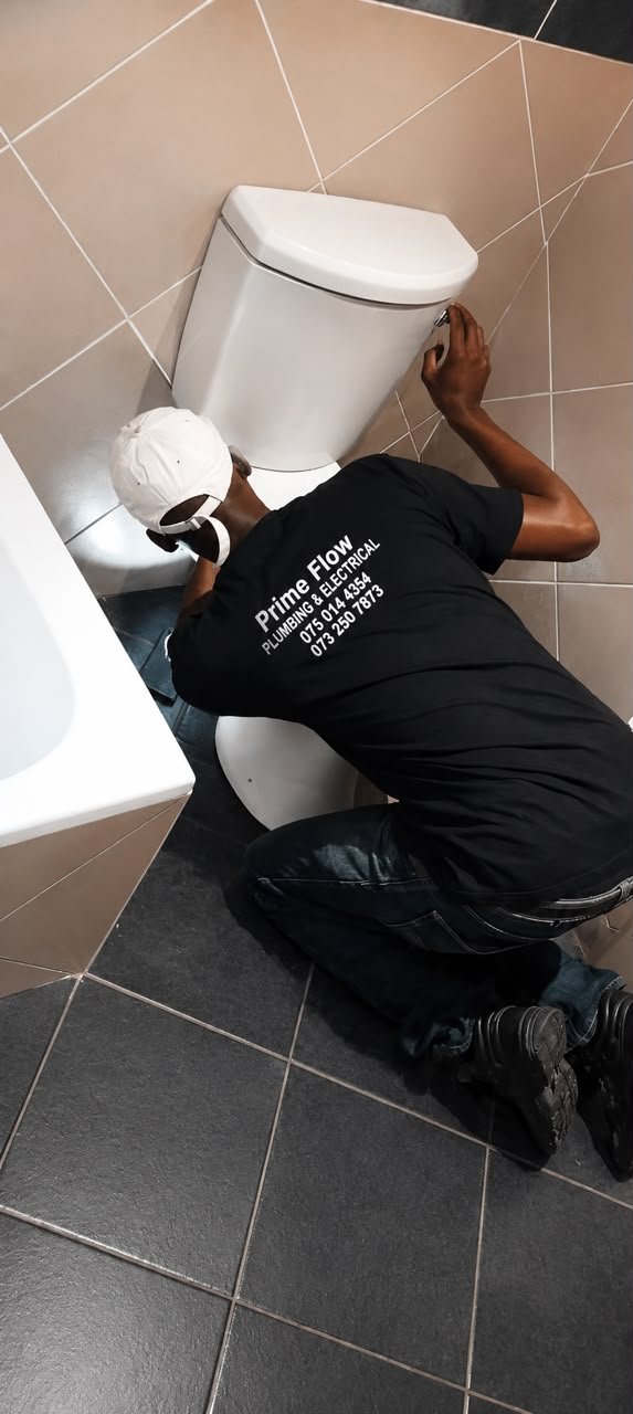 Emergency plumbing callout in progress