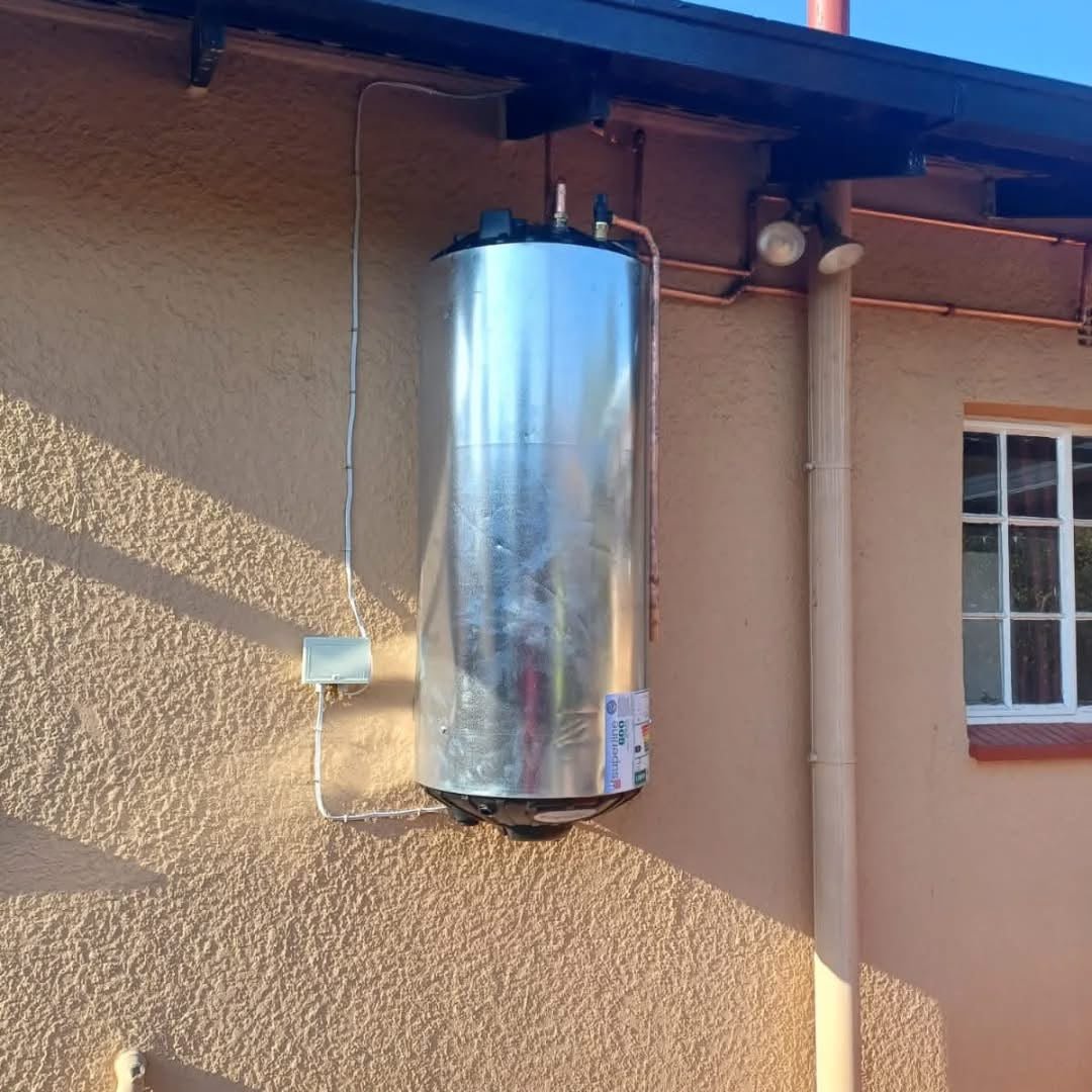 Solar geyser system installed
